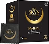 SKYN Original Condoms 22 Pack Latex-Free SKYNFEEL Regular 53mm Wide view 1