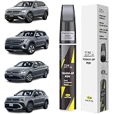 XNA Platinum Gray Metallic(LD7X/2R) for Volkswagen Touch Up Paint | Car Scratch Remover for Nicks and Chips Repair, 2-In-1 Quick &amp; Easy Fix Car Scratch Repair Kit with Exact Color-Matched