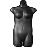 Female Plus Size 3/4 Form, Black