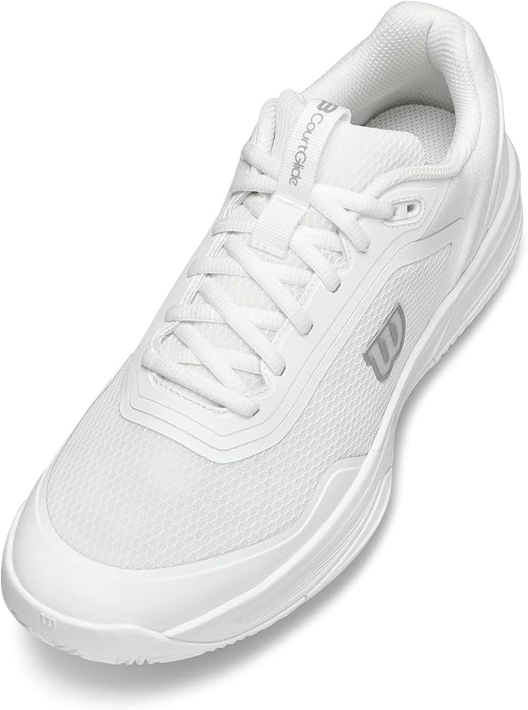 Zapatillas Tenis Hombre CourtGlide, Blanco, T. 40 2/3