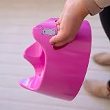Toddler Essentials Easy Pour Potty Dark Pink Portable Potty Training Toilet view 7