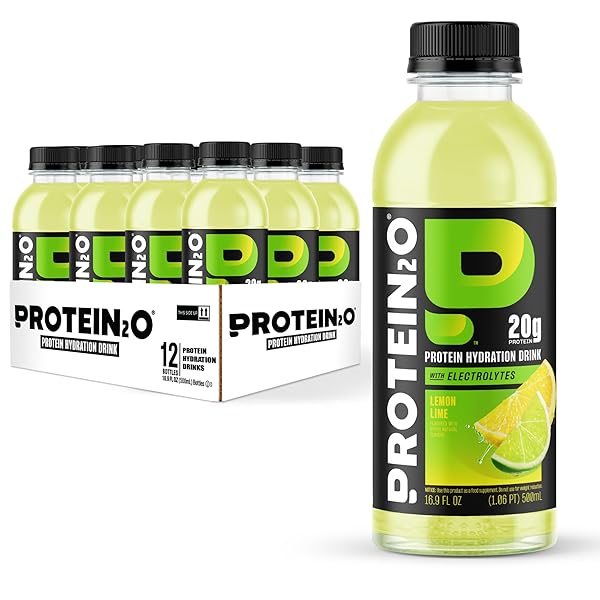 PROTEIN2O 20G WHEY PROTEIN ISOLATE HYDRATION DRINK, 350MG...