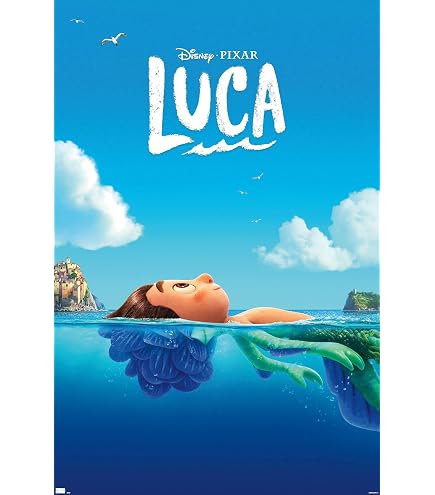 Amazon.com: Trends International Disney Pixar Luca - Grid Wall