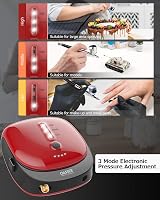 Oasser Dual Action Airbrush Compressor Kit with 1000mAh Battery 0.3mm view 6