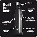 Nuactiv Stainless Steel Water Bottle 500ml Vacuum Insulated Leakproof view 3