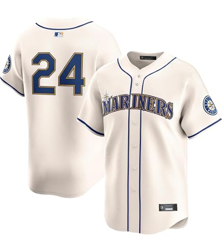 Amazon.com: Ken Griffey Jr Seattle Mariners #24 MLB Kids Youth 4
