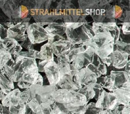 Testpaket Glasgranulat 3 x 2.50kg (2.50kg Koernung 80-150µm + 2.50kg Koernung 100-200µm + 2.50kg Koernung 200-300µm) // Strah