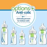 Dr Brown's Natural Flow Anti-Colic Options+ Wide-Neck Glass Bottles 9oz Pack of view 6
