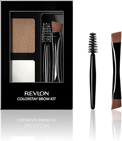 Revlon Colorstay Brow Kit Blonde Longwearing Powder Define Blend Set