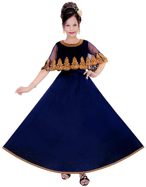 long frock in girls