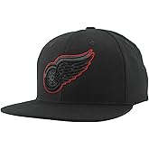 ZHATS NHL Unisex-Adult NHL Officially Licensed Adjustable Snapback Hat Flat Bill Z11 Black Element