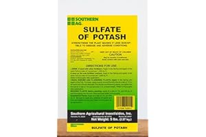 Southern Ag Sulfate of Potash 0-0-50, 5 LB Size: 5 LB