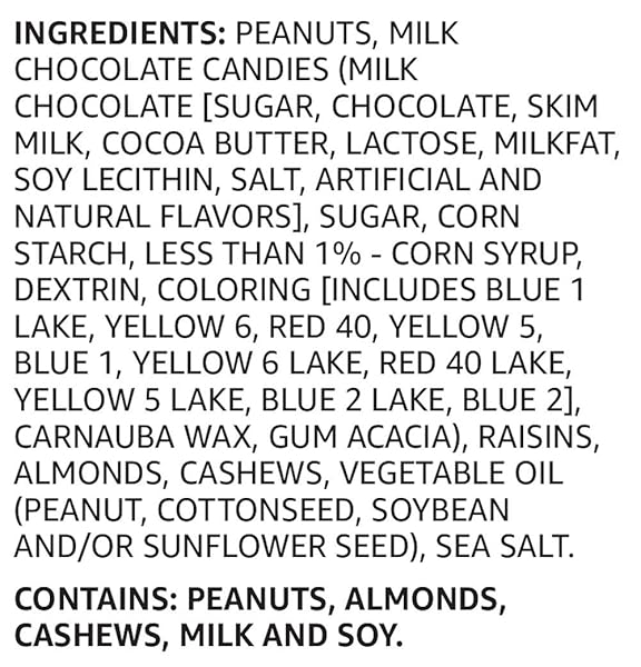 AMAZON BRAND – HAPPY BELLY NUTS, CHOCOLATE & DRIED FRUIT, TRAIL MIX, 3 POUND (PACK OF 1)