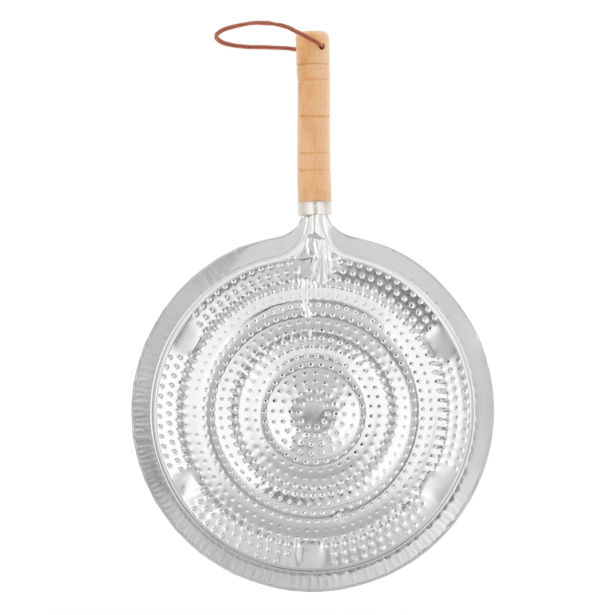 Photo 1 of Heat Diffuser for Gas Stove - Flame Spreader with Wooden Handle - Gas Stove Diffuser Plate, Stainless Steel - Kitchen Reducer for Simmer