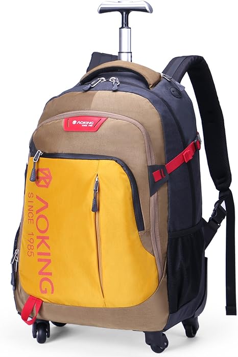 aoking backpack trolley travel bag