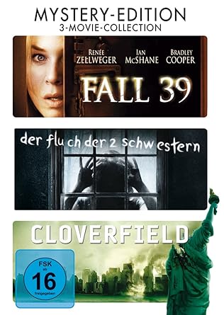 Fall 39 Der Fluch Der Zwei Schwestern Cloverfield 3 Dvds Amazon De Renee Zellweger Jodelle Ferland Ian Mcshane Emily Browning Elizabeth Banks Arielle Kebbel Lizzy Caplan Jessica Lucas T J Miller Christian