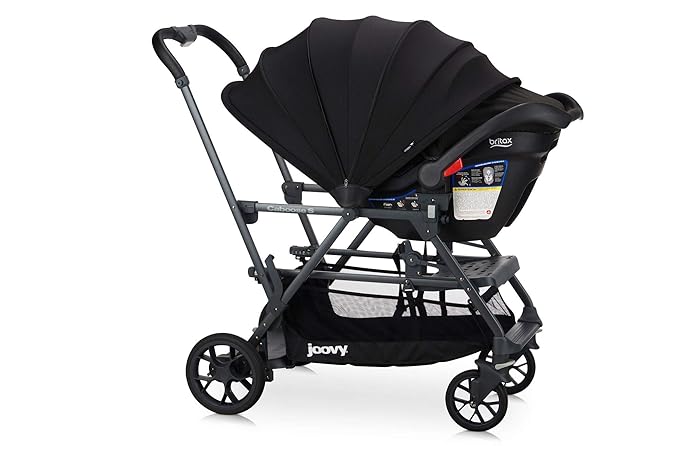 joovy caboose with britax car seat