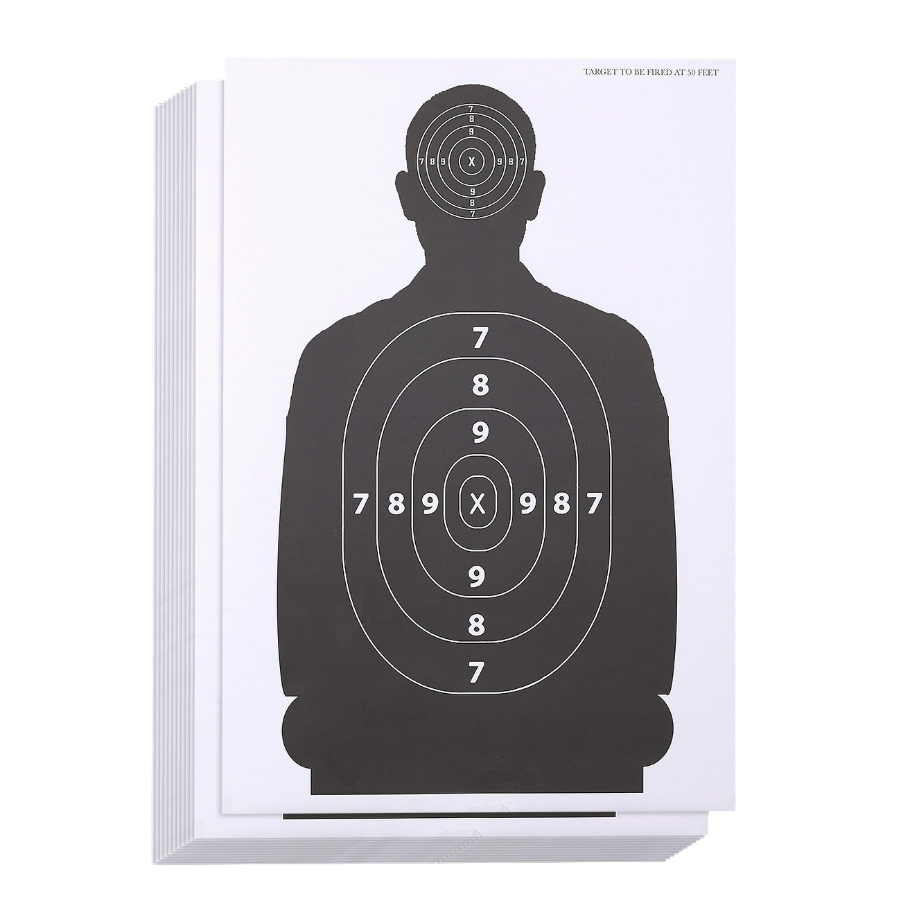 Airsoft Airsoft Shooting Practice Pistols Paper Shooting Targets 17 x