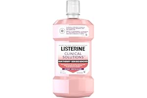 Listerine Clinical Solutions Gum Therapy mouthwash helps treat bleeding gums, kills germs, prevents tartar buildup and is an 
