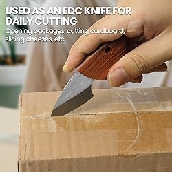 Tops Home Small Keychain Box Cutter, Fixed Blade