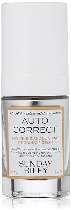 Sunday Riley Auto Correct Brightening and Depuffing Eye Contour Cream