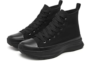yageyan Womens High Top Sneakers Womens Platform Shoes Canvas Shoes for Womens Tennis Shoes Classic Casual Comfortable