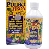 Lenico Pulmobron Herbal Syrup 220 ml with Honey, Vitamin C and Propolis, Botanical Extract Blend with Mullein, Thyme, Rosemary and Bougainvillea for Daily Wellness Support