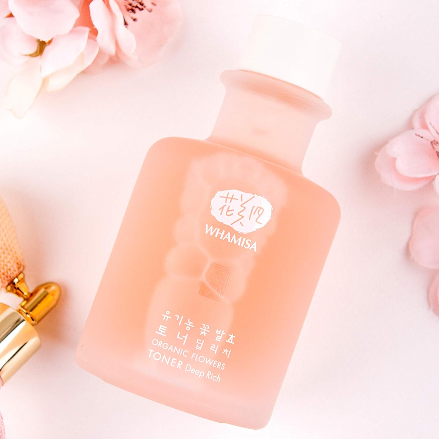 whamisa organic flower deep rich essence toner for face & body