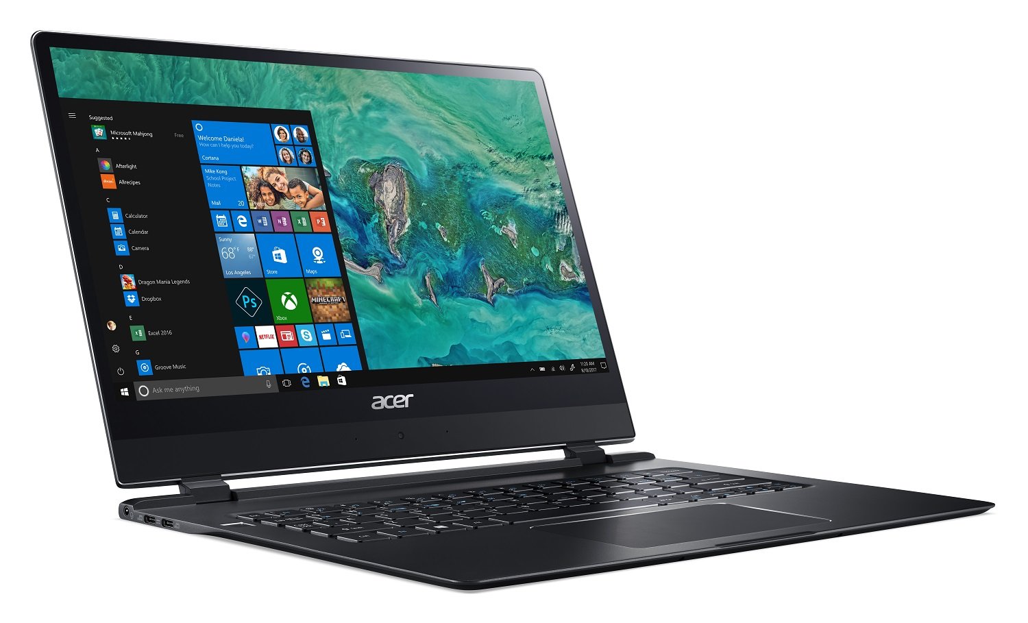 Acer Swift 7 SF714-51T-M9H0 Ultra-Thin 8.98mm Laptop, 14