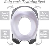 Babycurls Little Journey Toilet Training Seat and Step Stool White Unisex view 6