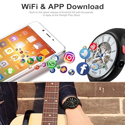 Amazon.com: LEMFO - Reloj inteligente LES1 con sistema ...