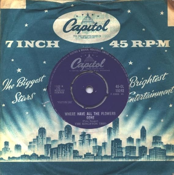 Kingston Trio - Where Have All The Flowers Gone - [7"]: Amazon.co.uk: Music