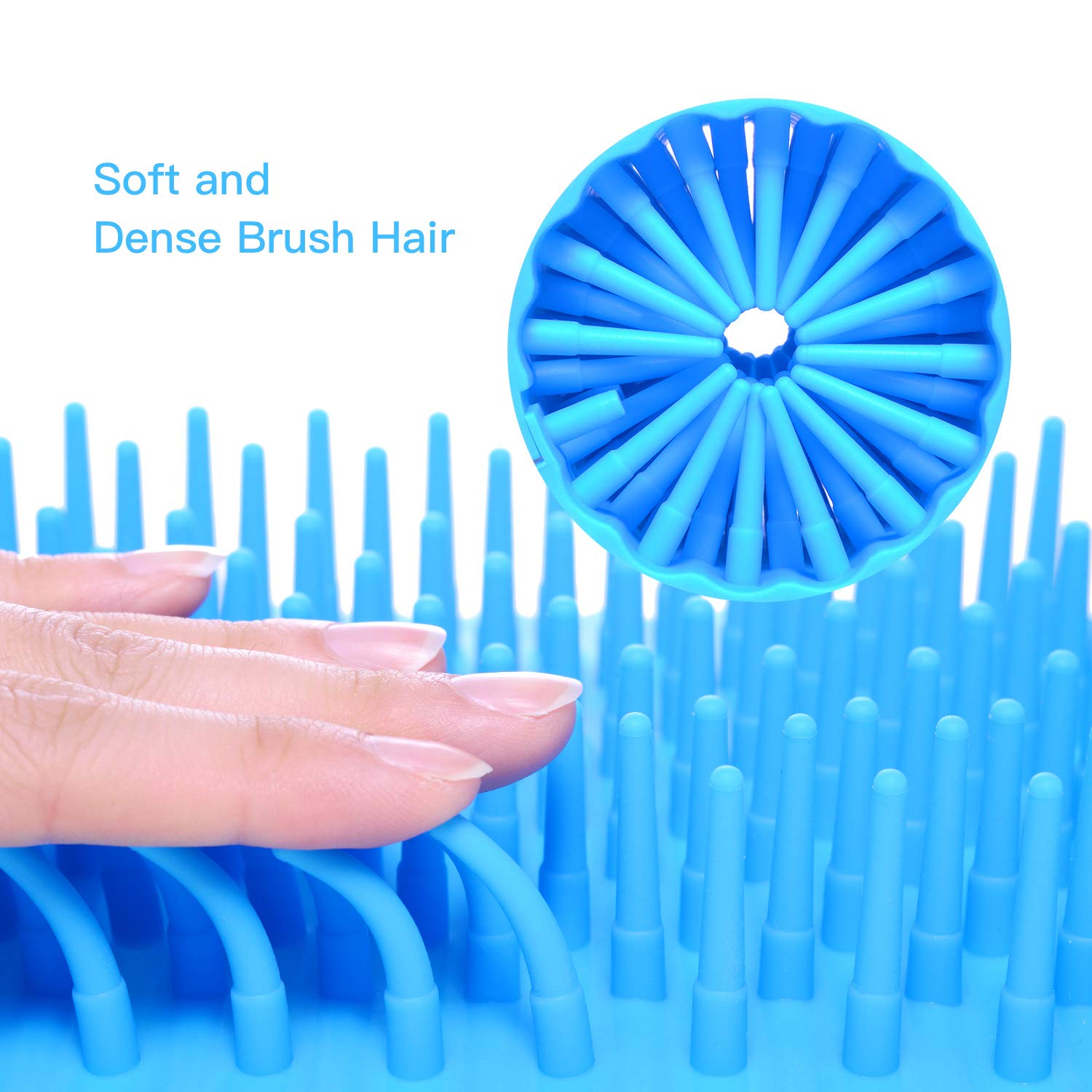 KISSIN Dog Paw Cleaner, Portable Silicone Brush Dog Paw Cleaning Cup for Dirty and Muddy Paw Cleaner-Suitable for Cat, Small and Medium Dogs