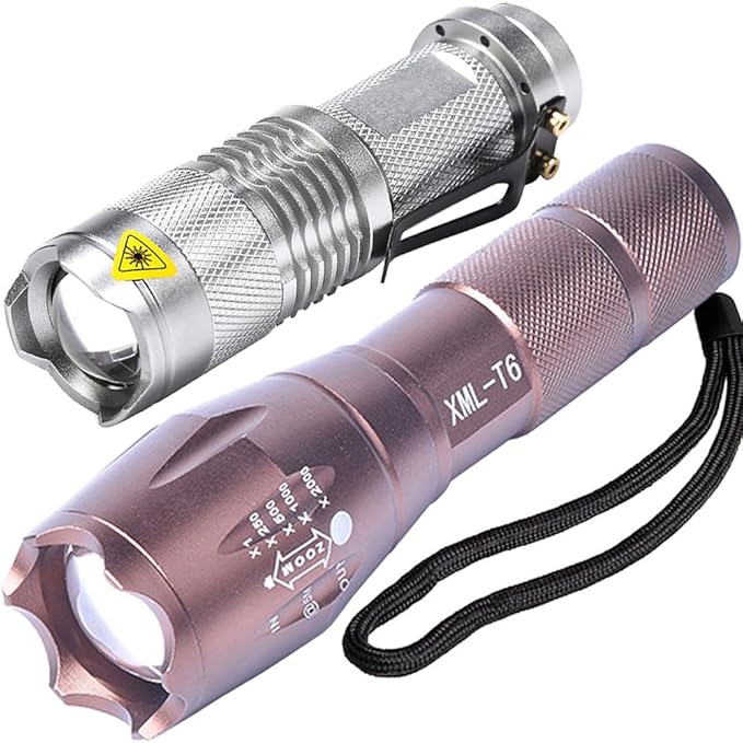 Flashlights LED Tactical High Lumens Ultra Bright Adjustable Focus