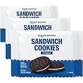 Amazon Grocery, Original Sandwich Cookies, 14.3 Oz (Pack of 3)