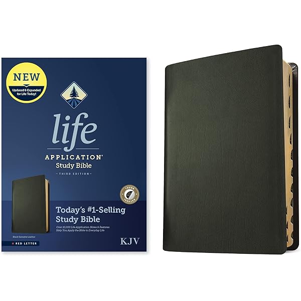 KJV Life Application Study Bible, Third Edition, Large Print