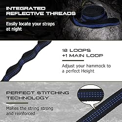 Camping Hammock, Portable Hammocks with Mosquito