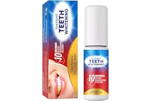 TUHIMO Tooth Paint, Teeth Whitening Paint, Tooth Polish Uptight White, Instant Whitening Paint for Teeth, Easy to Apply