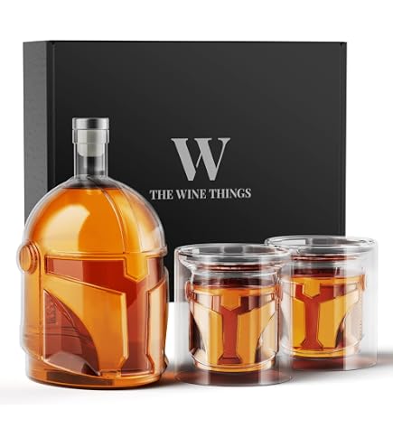 Carafe à Whisky En Forme De Voiture De Sport 300 Ml - Verre Borosilicate 3D, Soufflée à Main - Décoration Bar, Cadeau Original