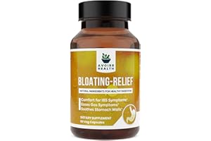 Avoirr Health Bloating and Gas Relief- Digestive enzymes for Women & Men, Triphala Powder Organic Helps Stomach, Bloat & Gut Cleanse -ibs-Anti Bloating Digestive & Gut Guardian, 60 Veg Capsules-630mg