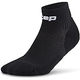CEP Core Run 5.0 Low Cut Ankle Socks for Men & Women – Shock-Absorbing Cushioning, Arch Compression & Blister-Free Support