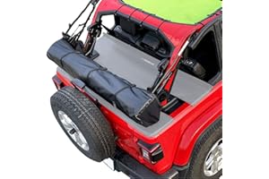 Shadeidea Soft Top Boot for Jeep Wrangler Premium Storage Cover JL Unlimited JLU 4 Door & 2 Door 2018 2019 2020 with Pouch - 3 Year Warranty