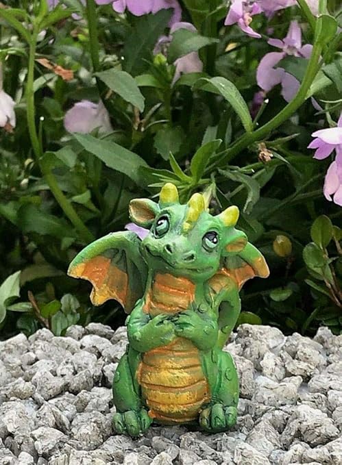 Mythical Creatures Who Me Dragon Miniature Dollhouse Fairy Garden Accessories Collectables Tohoku Morinagamilk Co Jp