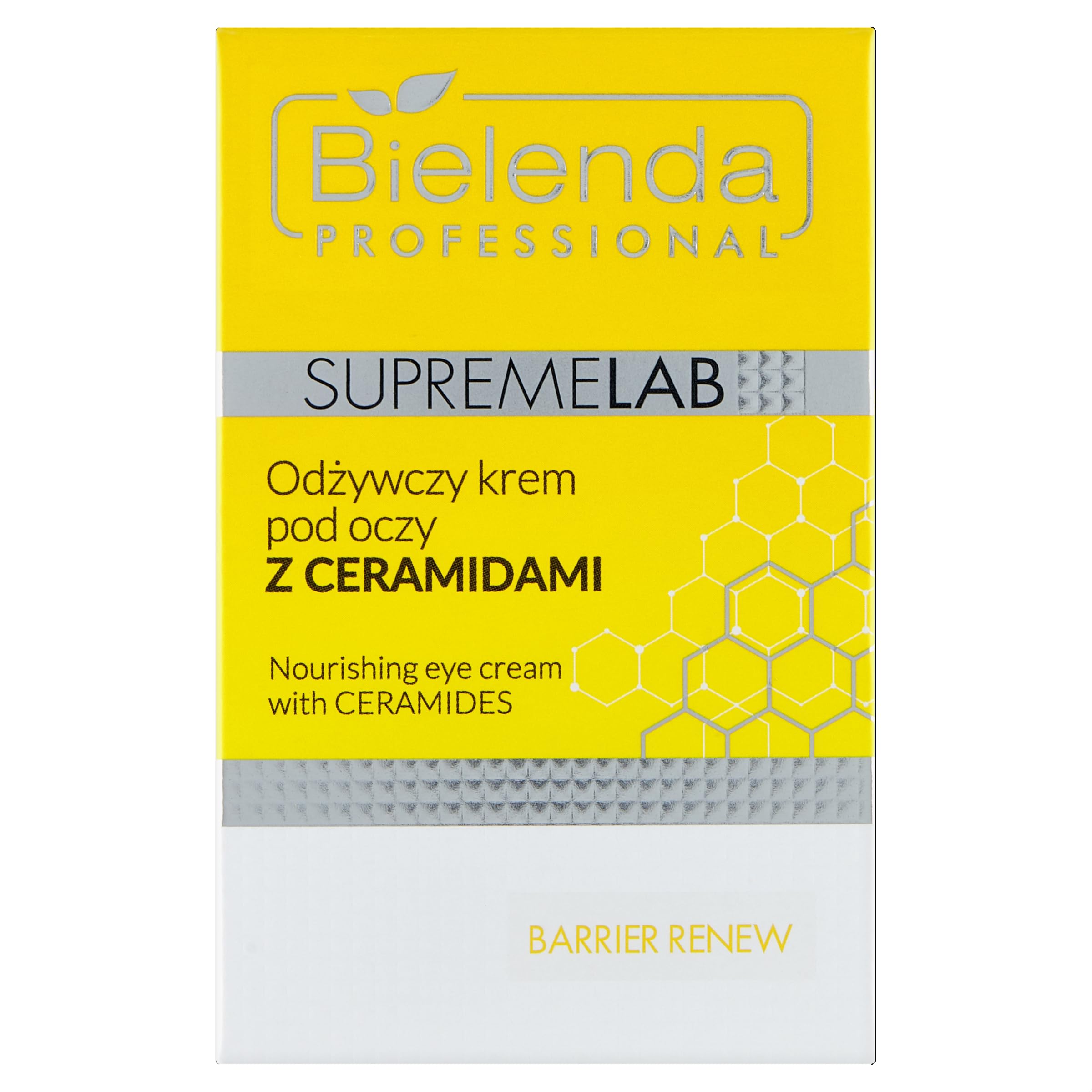 Bielenda Professional Supremelab Barrier Renew Nutritional Eye Cream mit Ceramiden, 15 ml