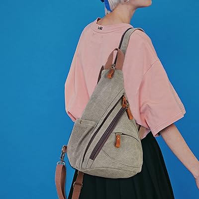 olive green backpack women's