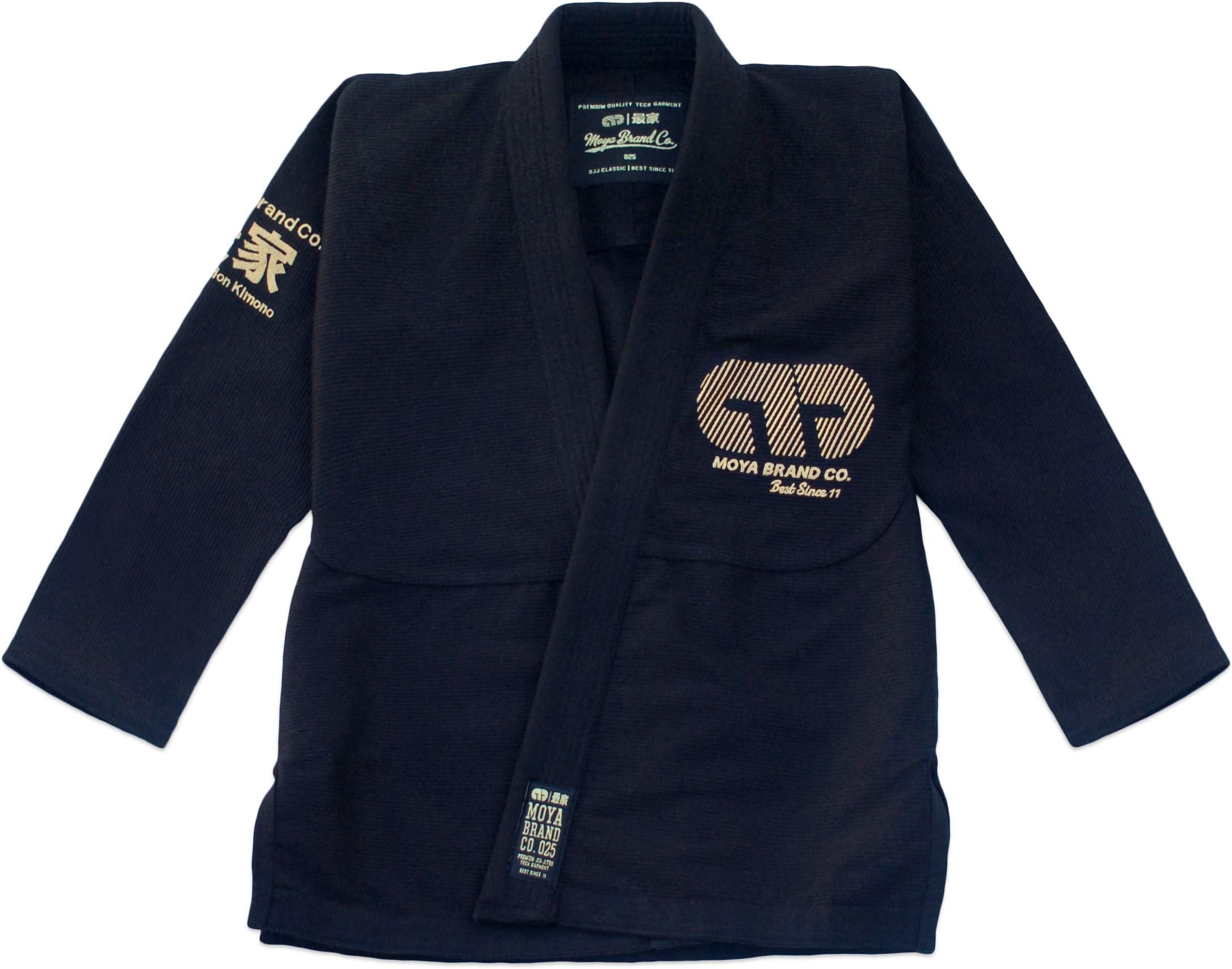 Moya Standard Issue Adult Jiu Jitsu Gi - White, White/Purple, Blue, Black - IBJJF Approved