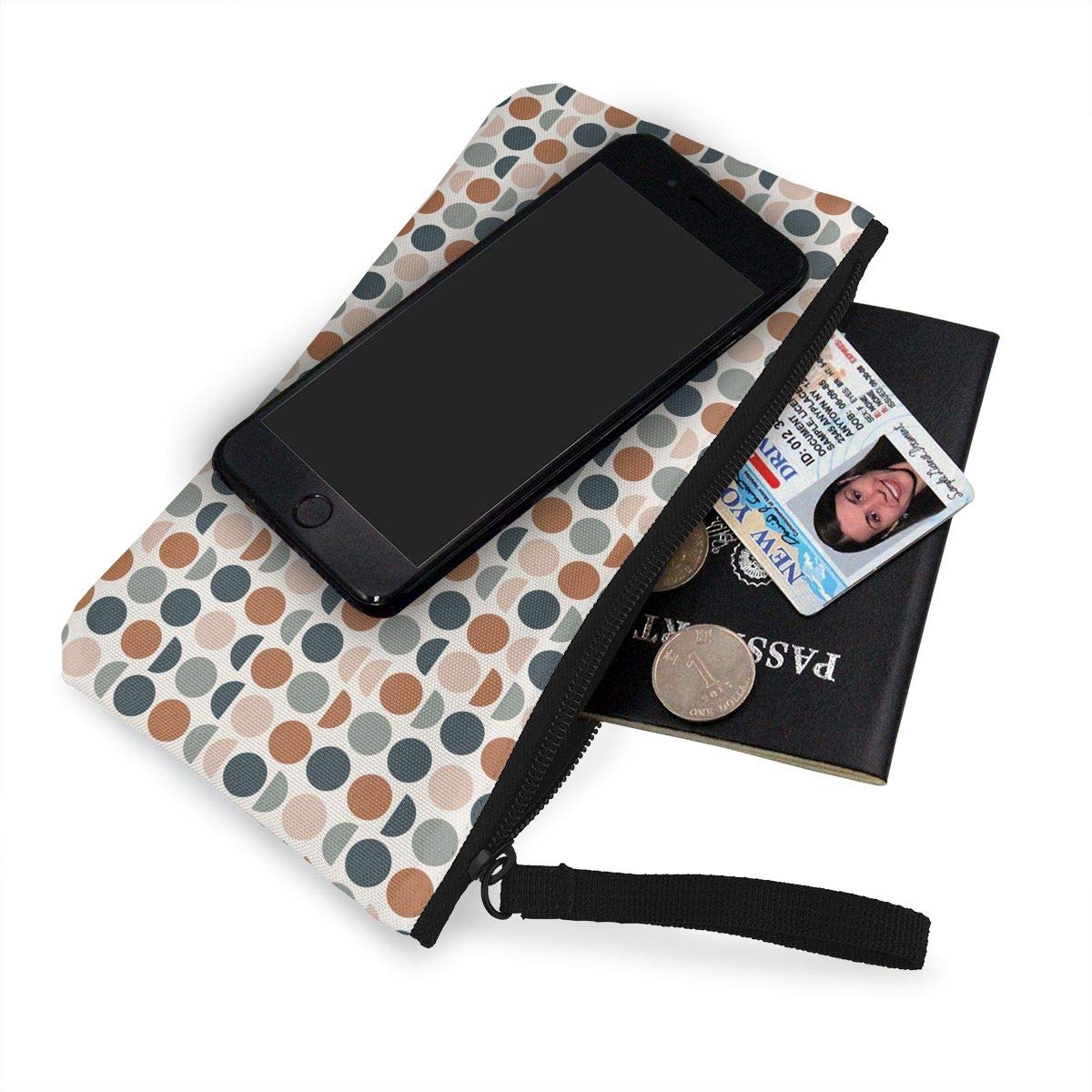 clutch purse with wrist strap