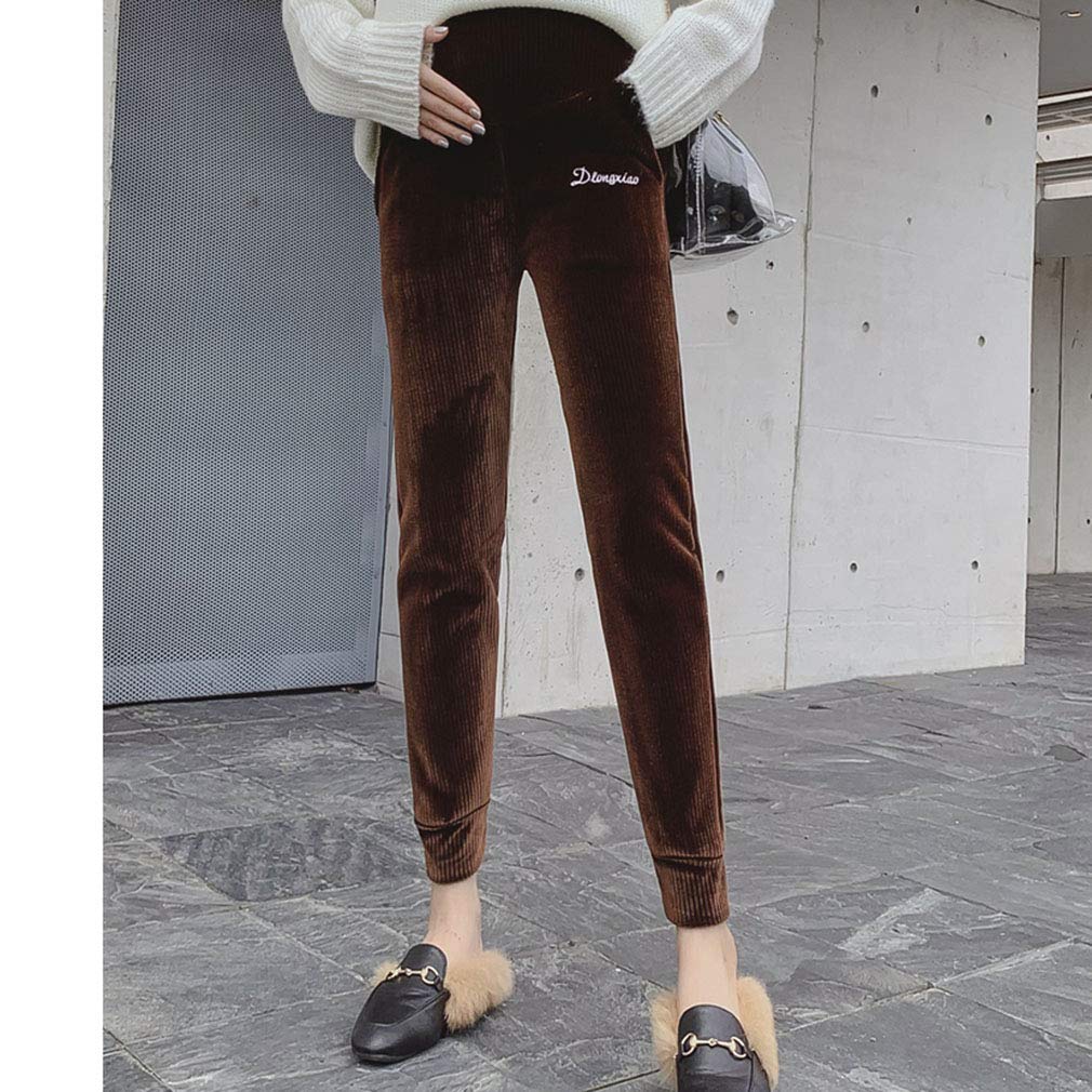 Pantaloni Pantaloni da Gravidanza Pantaloni Premaman Prenatal Maternity  Pantaloni a Vita Alta Premaman Pantaloni Invernali urban-earth.co.uk