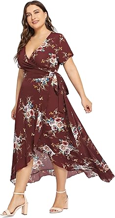 empire waist maxi dress plus size