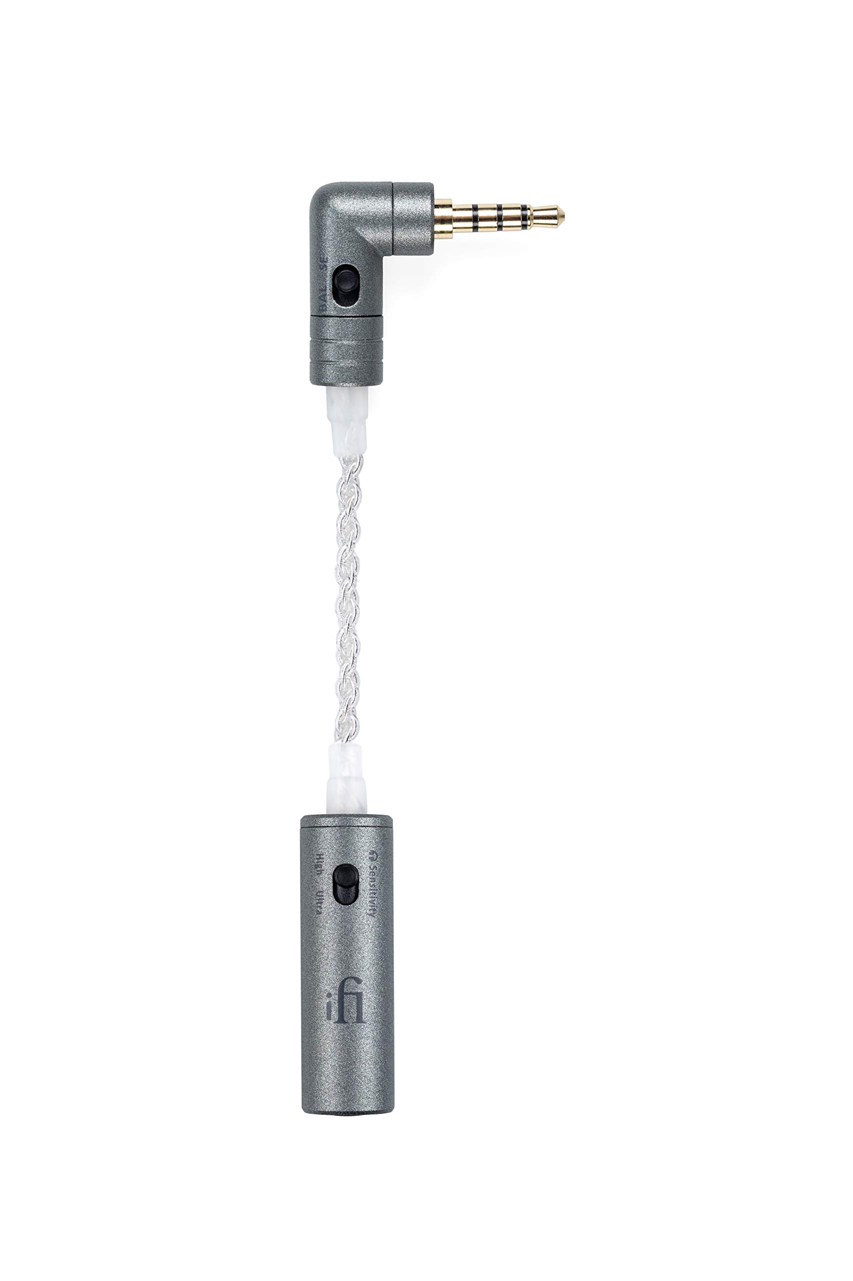 iFi iEMatch+ 3.5mm Male to Female Headphone Jack In-Ear-Monitor Audio/Optimizer/Attenuator